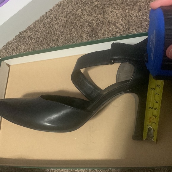 Black heels Paul green Velcro strap 5.5 US - Picture 5 of 5